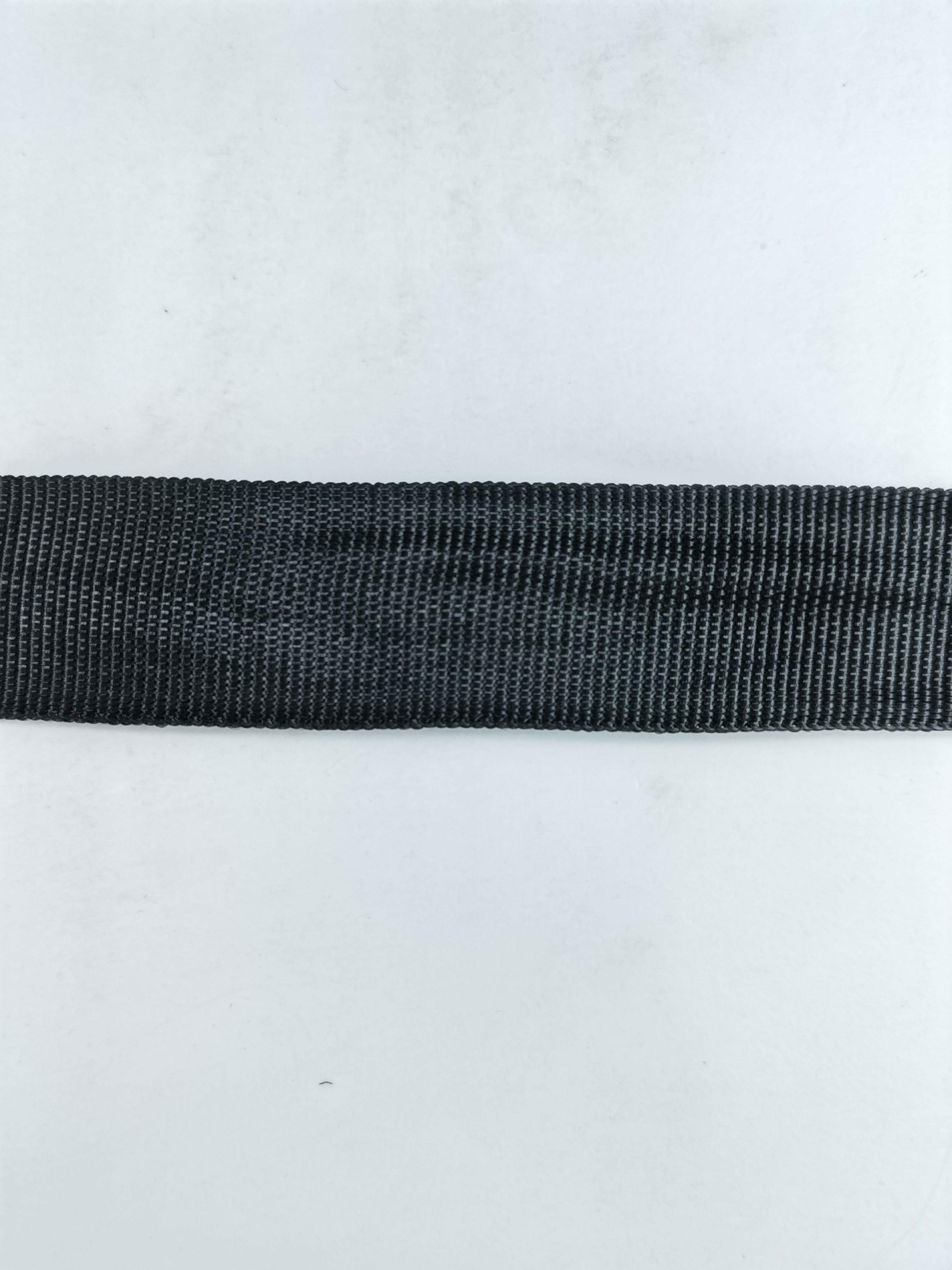 Лента тканная 24мм 450Д 322 черный 5,6гр/м (100м)