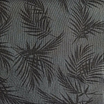 Ткань дубл. ПВХ K6AD CSB 10109-1 черные пальмы на сером