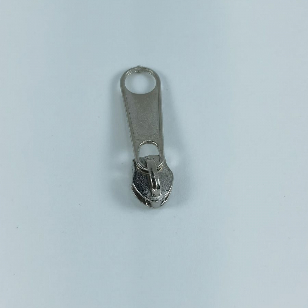  Бегунок № 5 никель "031" на витую молнию